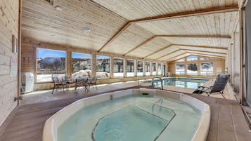 Indoor pool, a heated pool