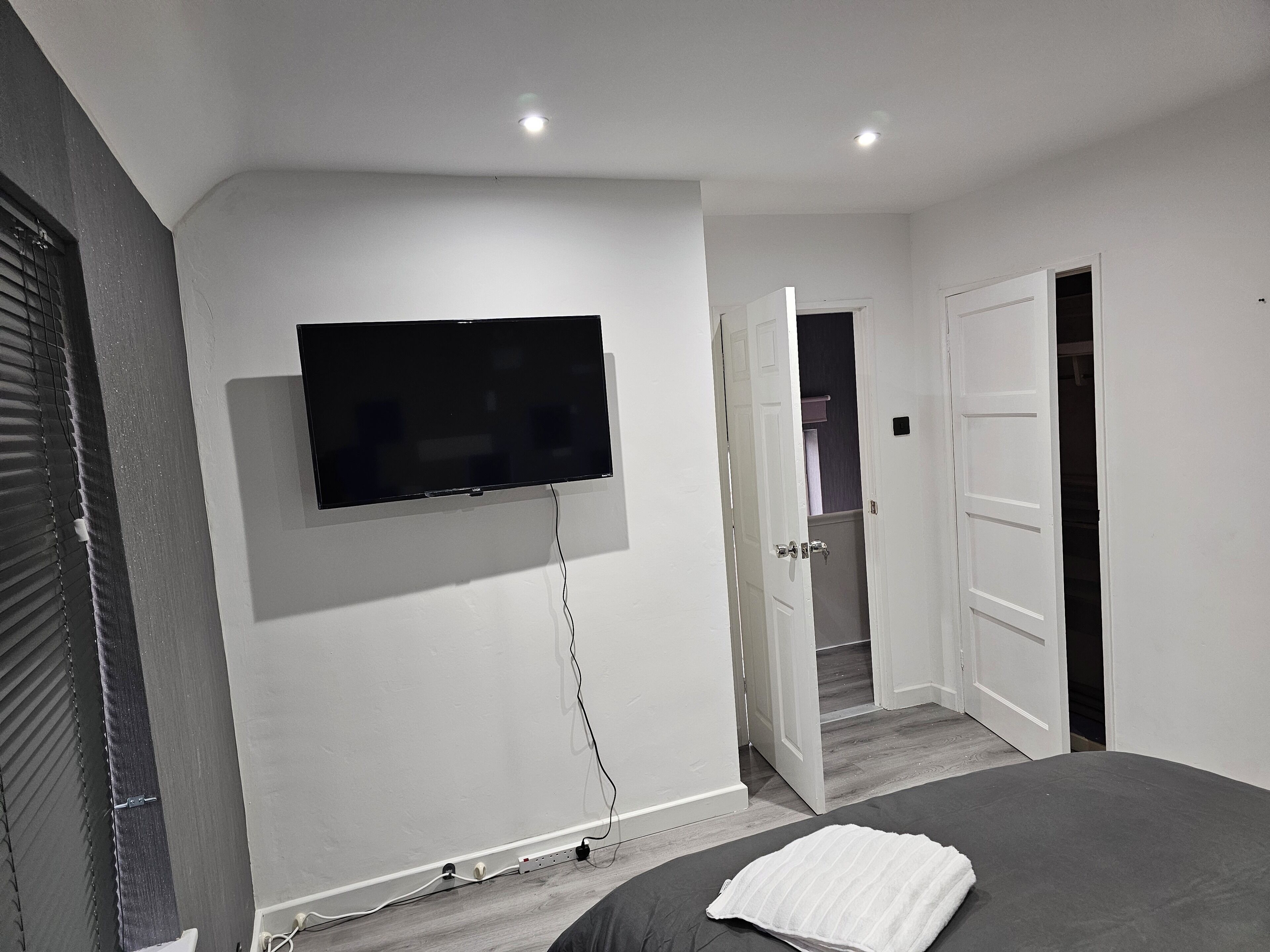 4 bedrooms, iron/ironing board, travel crib, WiFi