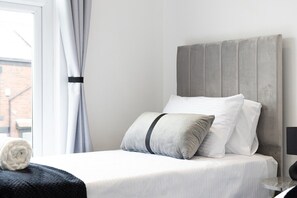 1 bedroom, iron/ironing board, Internet, bed sheets