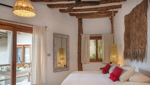 Superior Double Room Single Use, 1 King Bed, Garden View | In-room safe, WiFi (free), individually decorated - Mawimbi Boutique Hotel (Isla Holbox)