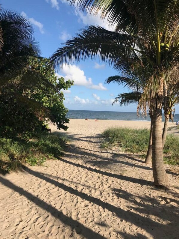 Beach nearby