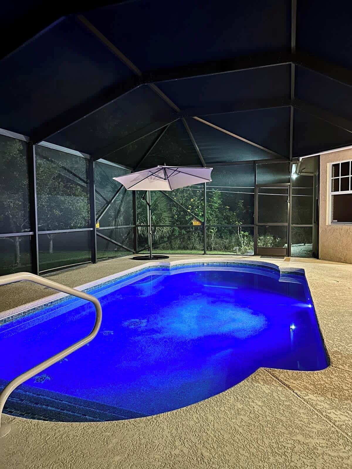 Piscine chauffée