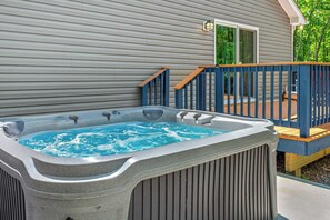 Terrace/patio - Wildrun by Avantstay Family-friendly Cabin (Albrightsville)