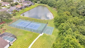 Sports court - Disney Themed Single Family Home, Private Pool, 15 Mins From Disney & Sleeps 10 (Kissimmee)