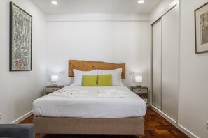 1 Schlafzimmer, Reisekinderbett, kostenloses WLAN, Bettwäsche