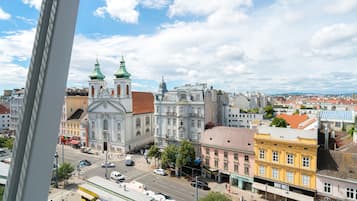 Blick von der Unterkunft