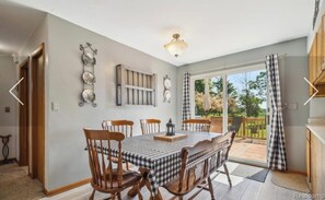 Dining - 3 Bedroom, 1 Bathroom close to Wamplers Lake in the Irish Hills Area (Brooklyn)