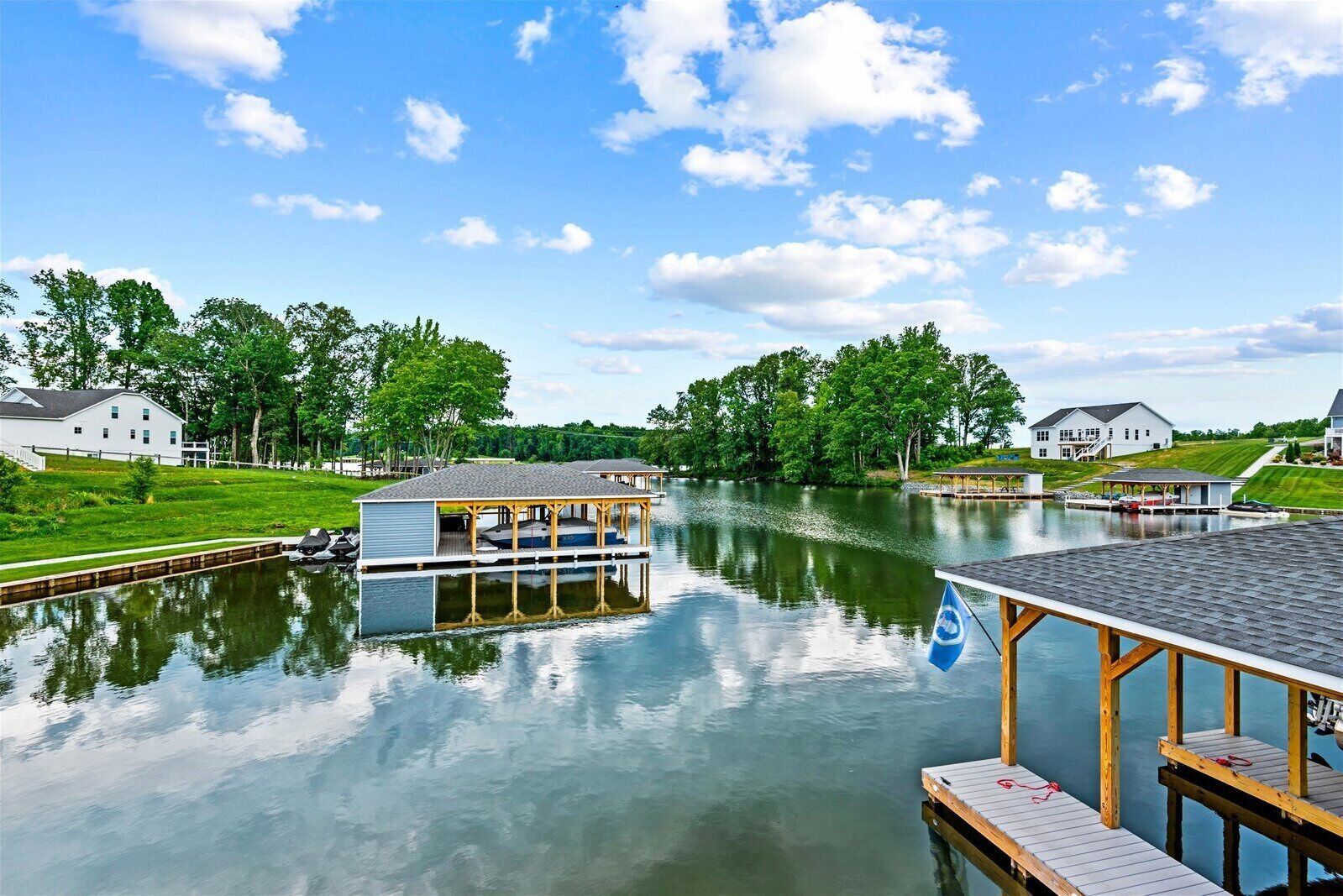 large, luxury home on the private side of Lake Anna - brand new construction!