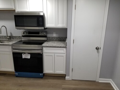 Enjoy the 2 Bedroom Basement Apartment with Kitchen and a Full Bathroom