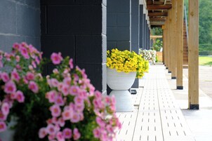 Fachada de la propiedad