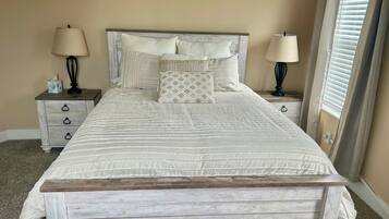 2 bedrooms, desk, iron/ironing board, free WiFi