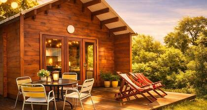 Chalet 'Pondok Indah' with Private Terrace, Garden, and Wi-Fi