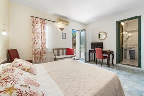 1 bedroom, WiFi, bed sheets - Double room with shared pool and kitchen, Wi-Fi and air conditioning (Gonnesa)