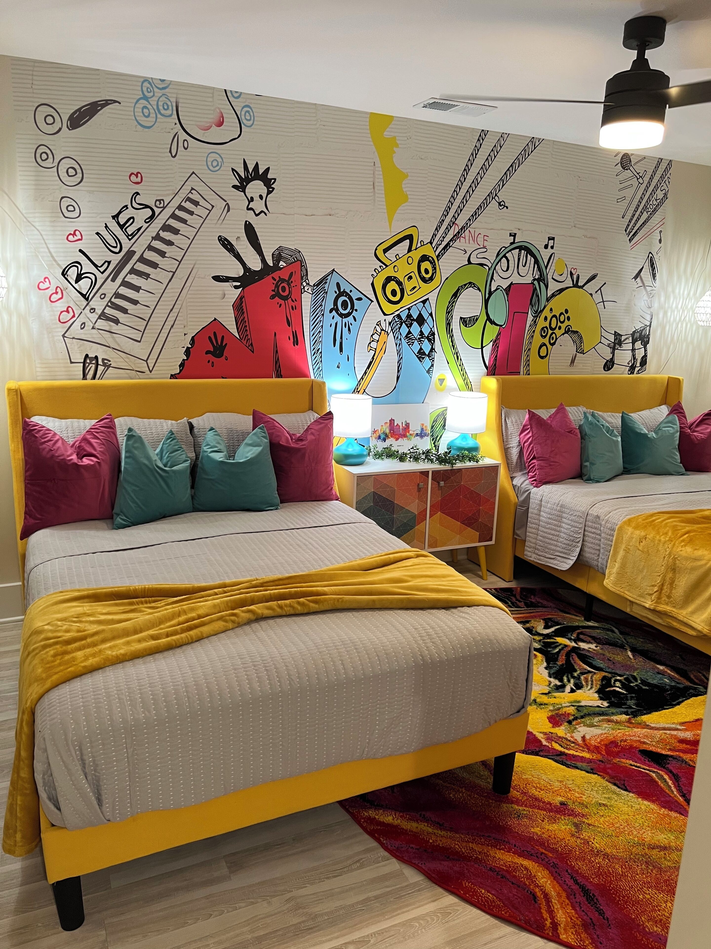 4 間睡房、熨斗/熨衫板、可攜式嬰兒床、免費 Wi-Fi