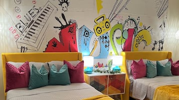 4 bedrooms, iron/ironing board, travel cot, free WiFi