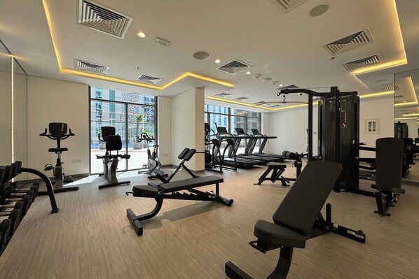 Comfort Apartment, Balcony, City View | 1 bedroom, soundproofing, iron/ironing board, free WiFi - Shining studio in Laya Heights (Dubai)