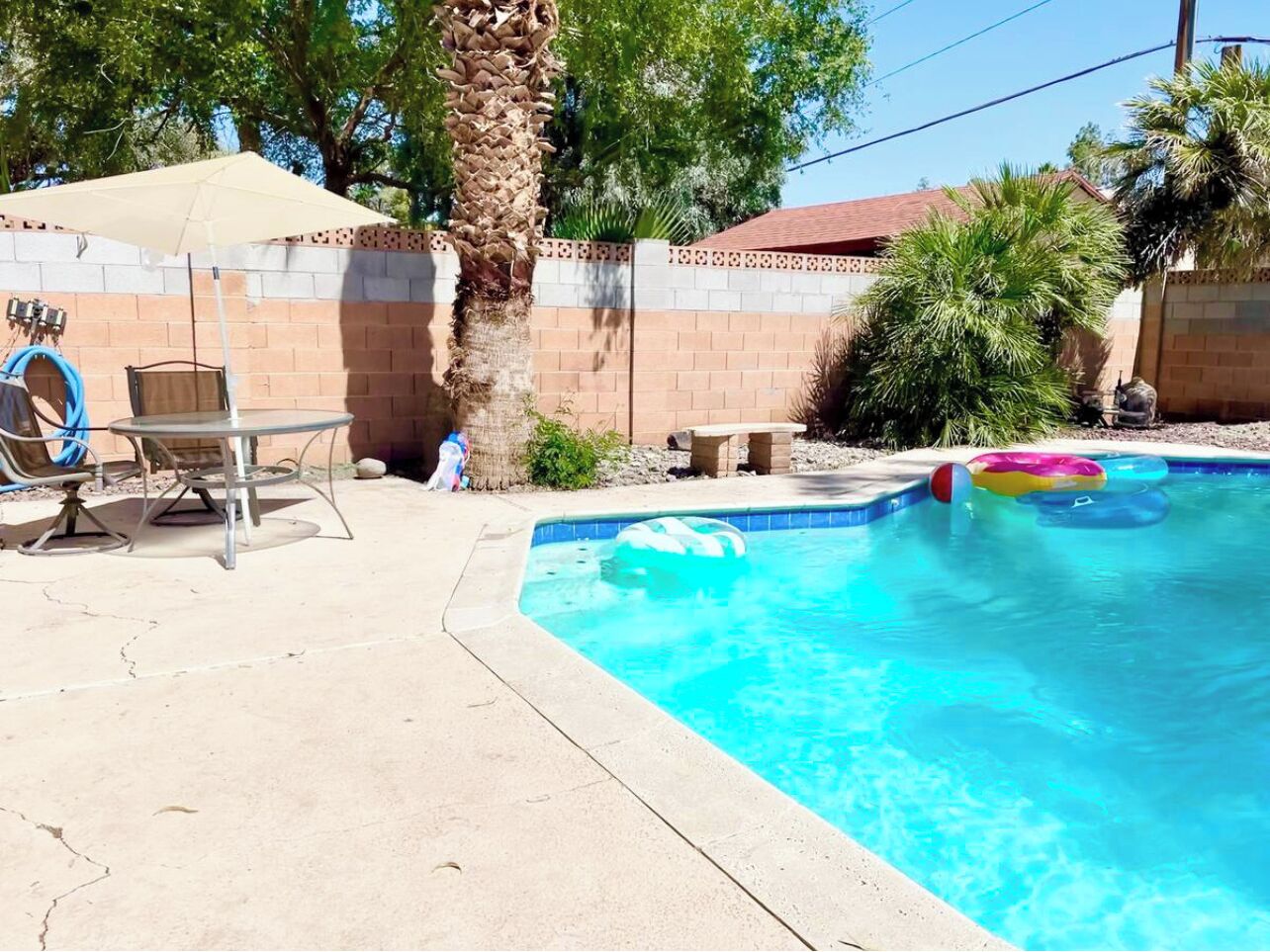 Spacious home with pool
