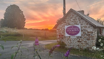 Overnatningsstedets område