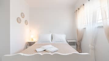 3 soverom, strykejern/-brett, wi-fi (inkludert) og sengetøy