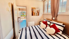 1 Schlafzimmer, Bügeleisen/Bügelbrett, kostenloses WLAN, Bettwäsche