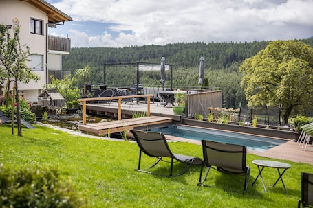 Pool. Residence Grünbacher Apartment 4 with Balcony and Shared Pool
