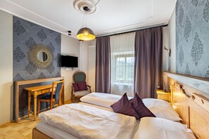 1 室のベッドルーム、WiFi (無料)、ベッドシーツ