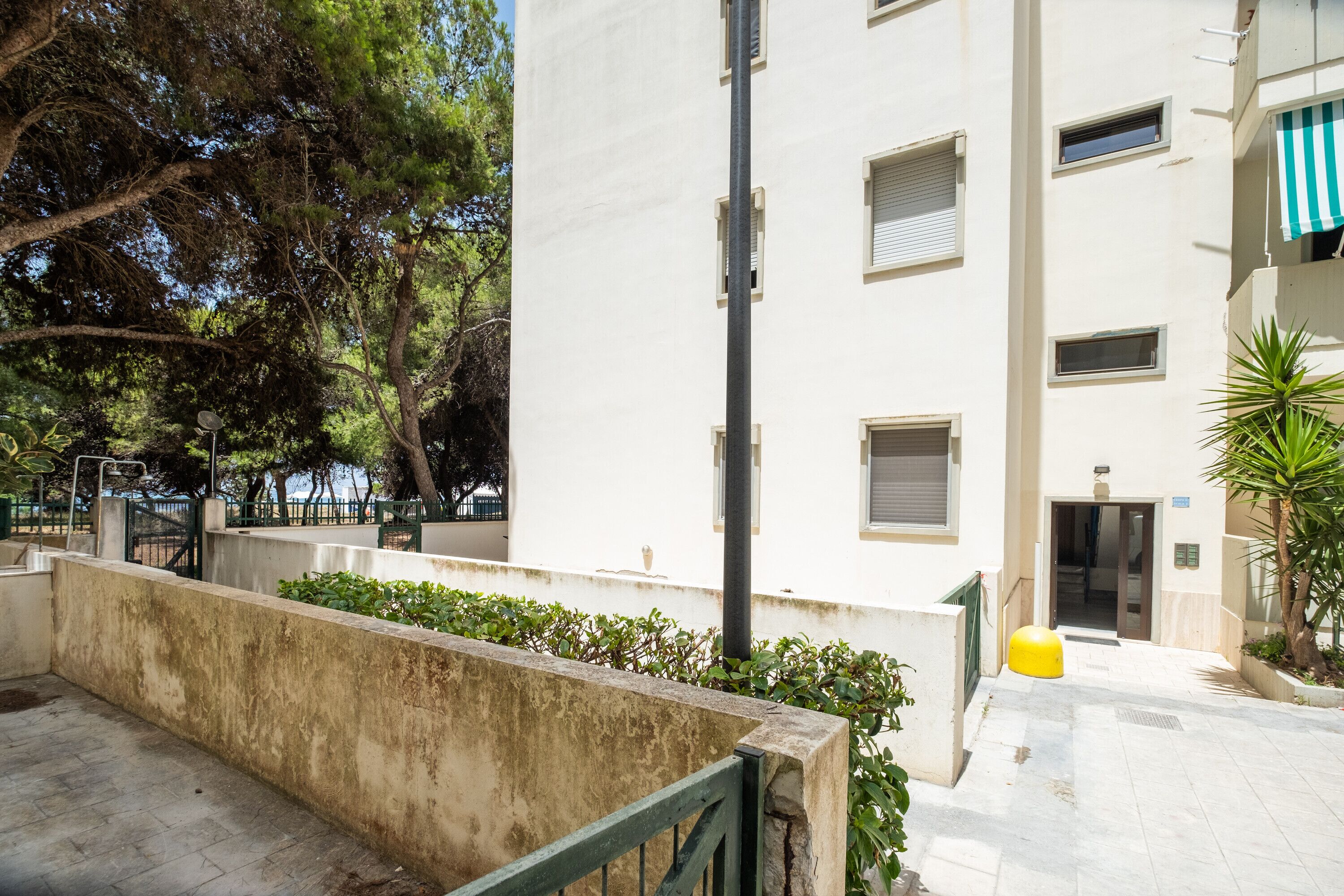 Enceinte de l’hébergement