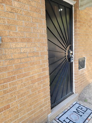 Exterior detail - The Peaceful Haven (Detroit)