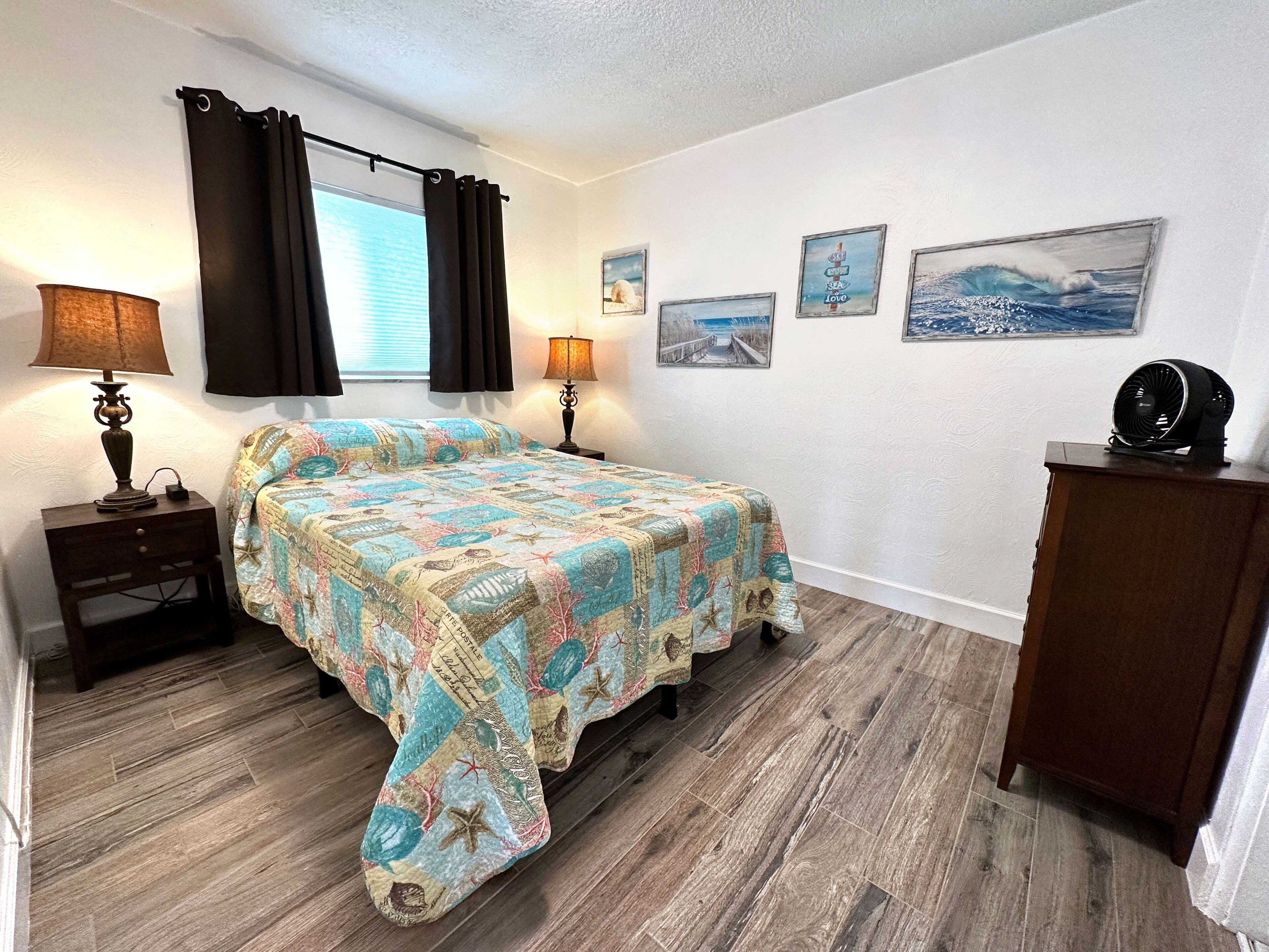 2 bedrooms, iron/ironing board, travel crib, free WiFi