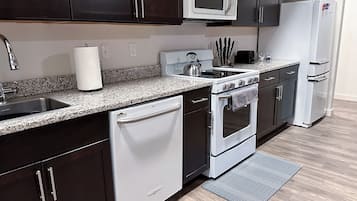 Apartment, 1 Bedroom, Non Smoking, City View | Private kitchen