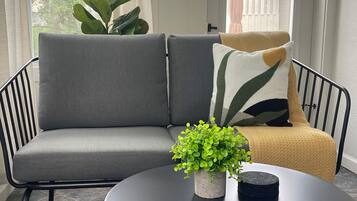 TV connectée, cheminée