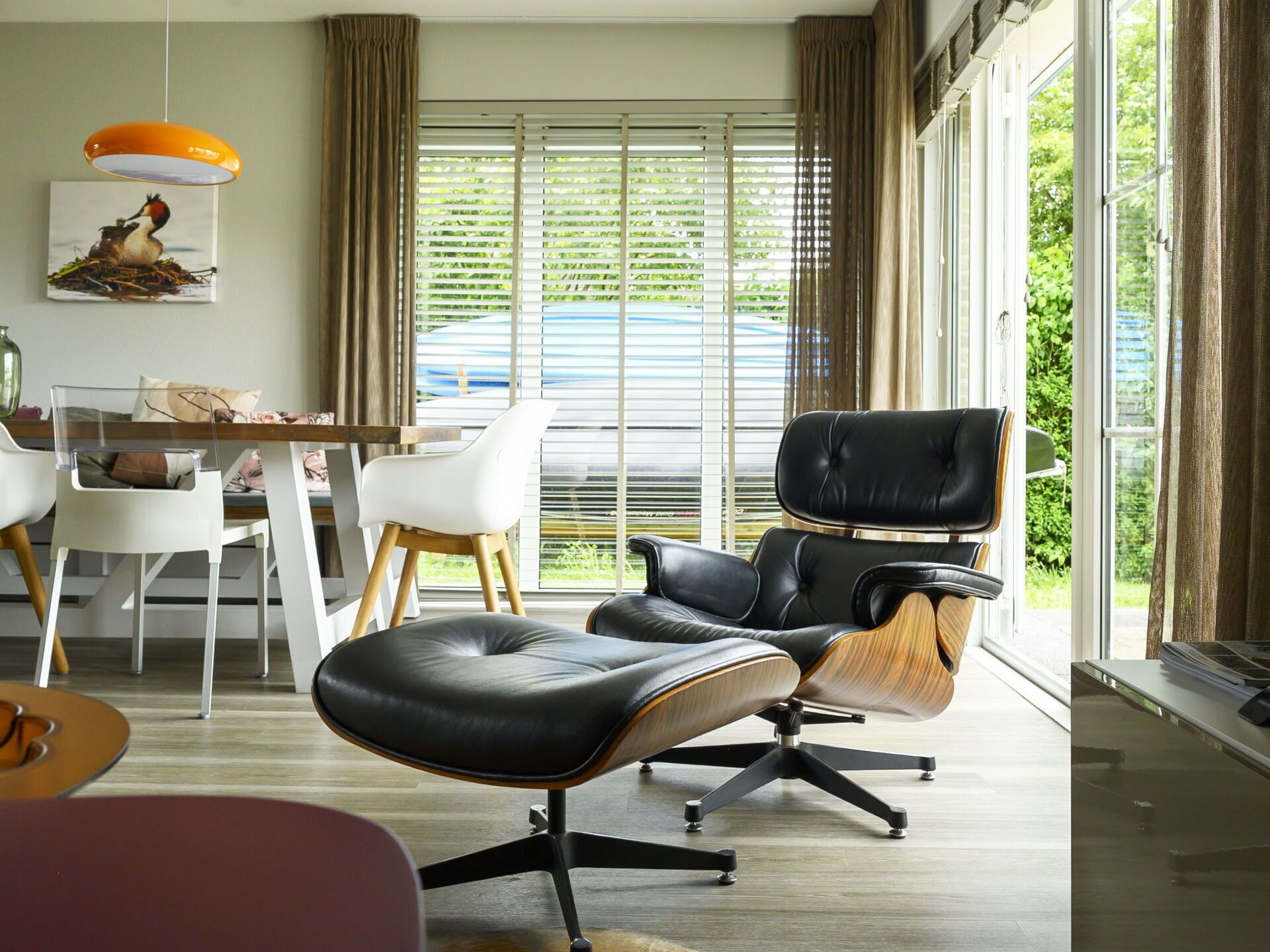 Furniture, Chair, Wood, Interior Design, Flooring, Floor, Window, Shade, Real Estate, Hardwood