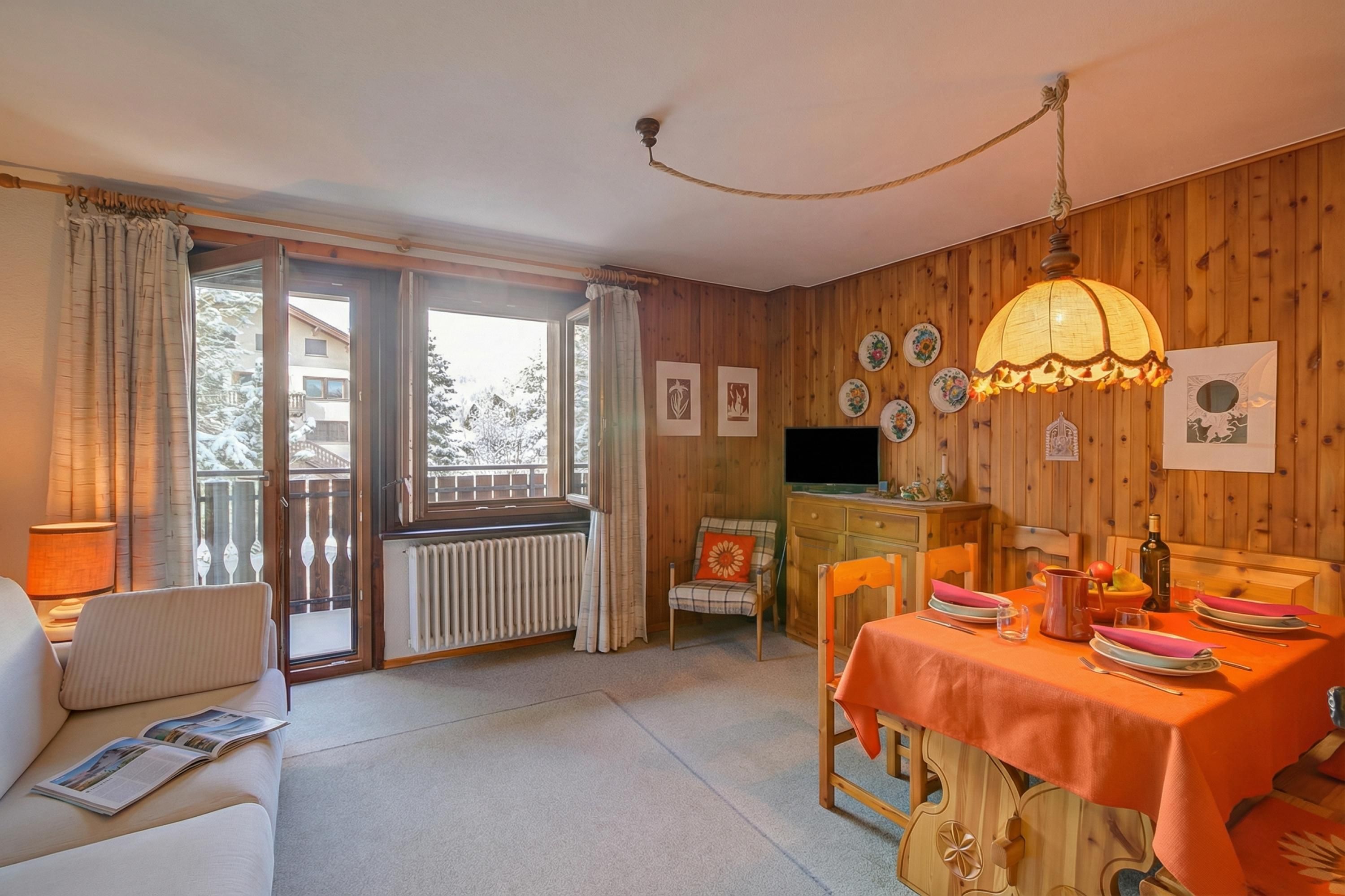 Living and dining room