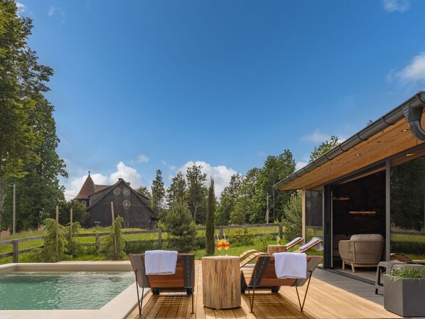 Piscine chauffée