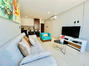 Living area - Cipres Apartments (Mazatlán)