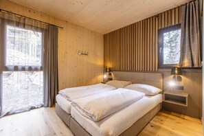 4 habitaciones y ropa de cama