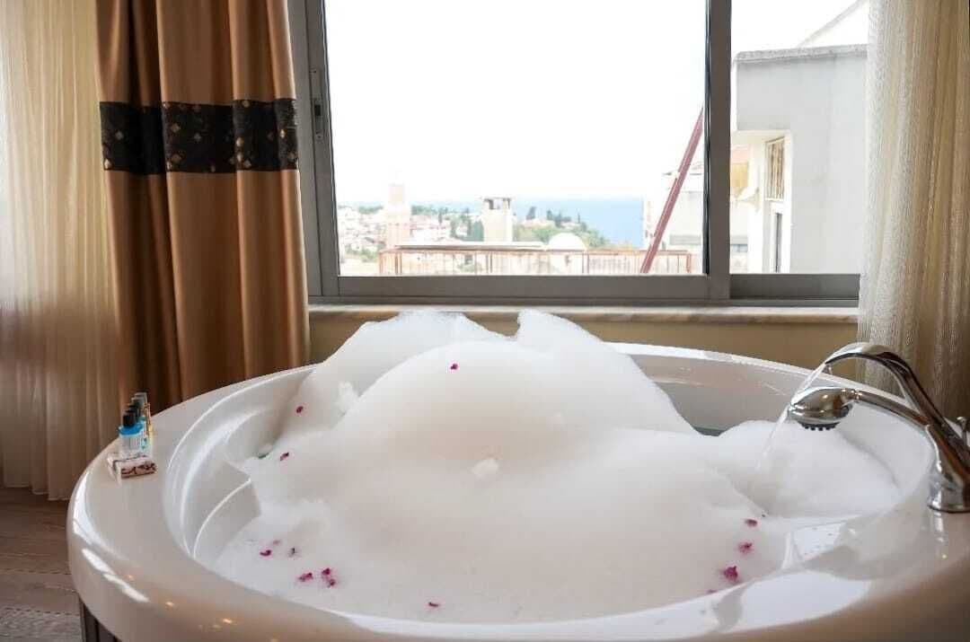 Deluxe-Zimmer, Meerblick | Whirlwanne