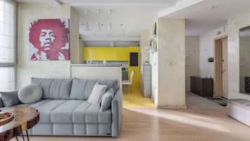 Appartamento Comfort | Area soggiorno | TV LCD 42 pollici con canali digitali