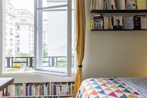 1 室のベッドルーム、アイロン / アイロン台、WiFi、ベッドシーツ