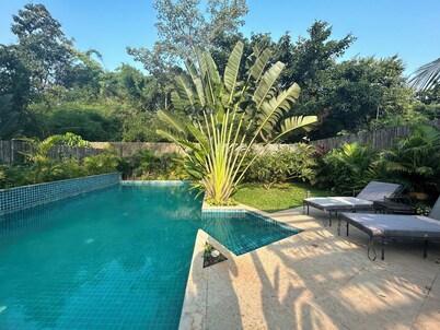 Family friendly Garden Villa with a Pool and dedicated caretaker