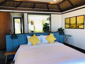 2 slaapkamers, een strijkplank/strijkijzer, wifi, beddengoed