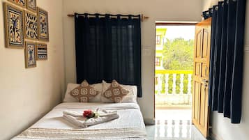 Deluxe-Apartment, Gartenblick