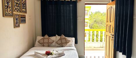 Deluxe appartement, uitzicht op tuin | Gratis wifi, beddengoed