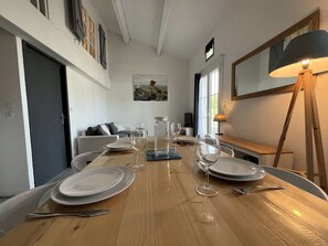 Dining - T2 bis Appt for 4 in Saint-Martin-de-Re with Pool (Saint-Martin-de-Ré)