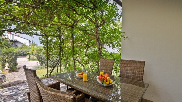 Restauration en plein air