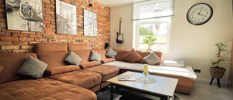 Smart TV, video games, music library, video library