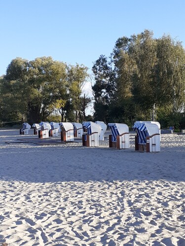 Gemütlicher Bungalow unweit vom flach abfallenden feinsandigen Strand
