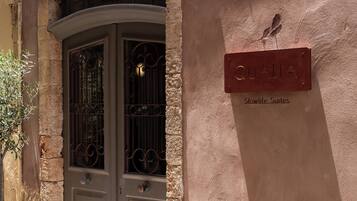 Fassade der Unterkunft