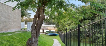 Waterfront Loft w/ Pool, Park Views + Private Balcony
