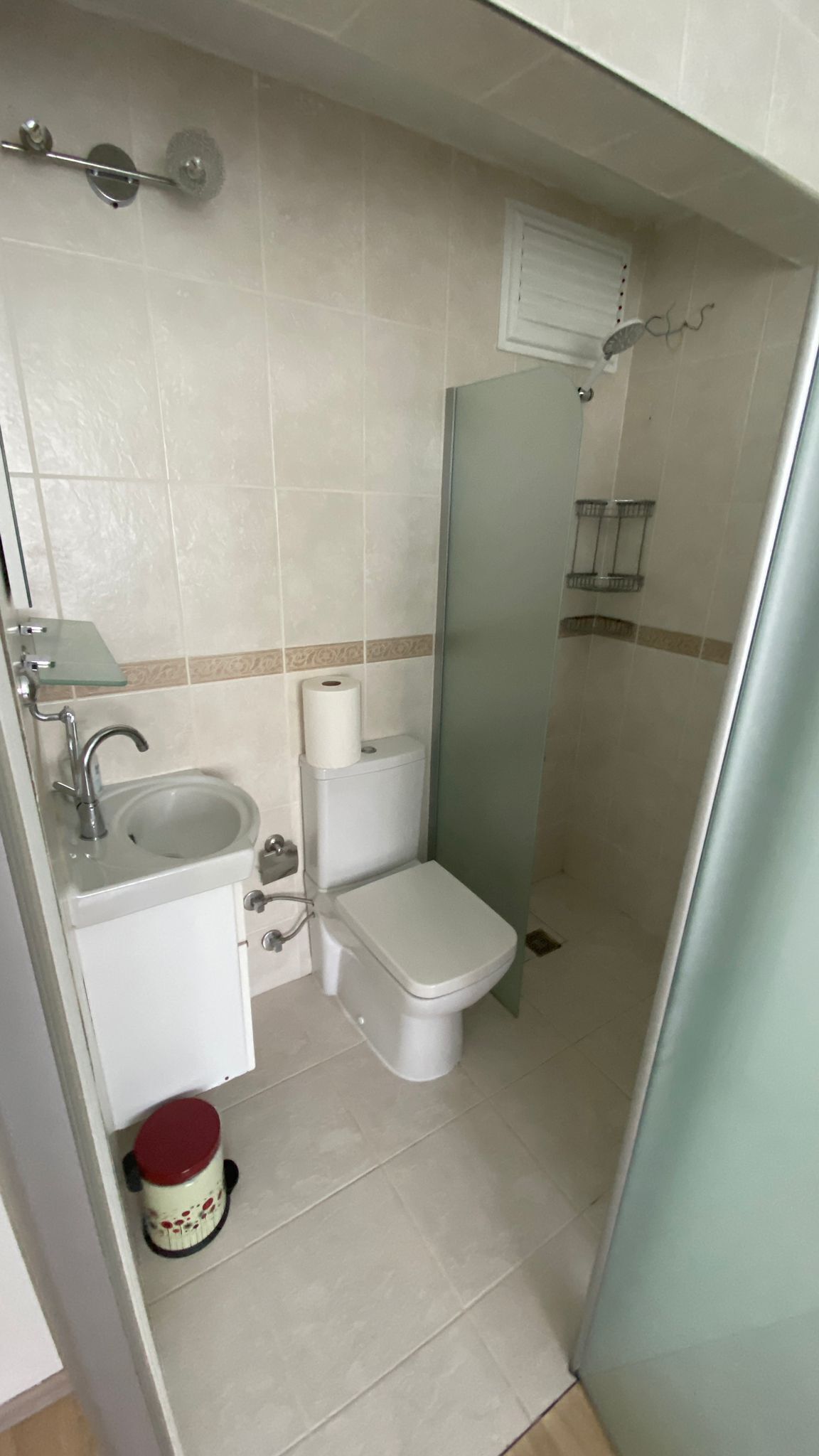 Towels, soap, toilet paper